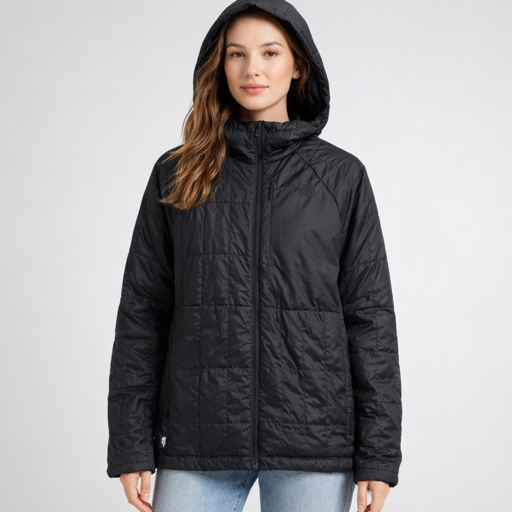 The North Face Circular Design Puffer Jacket L Black Eco Friendly Lightweight